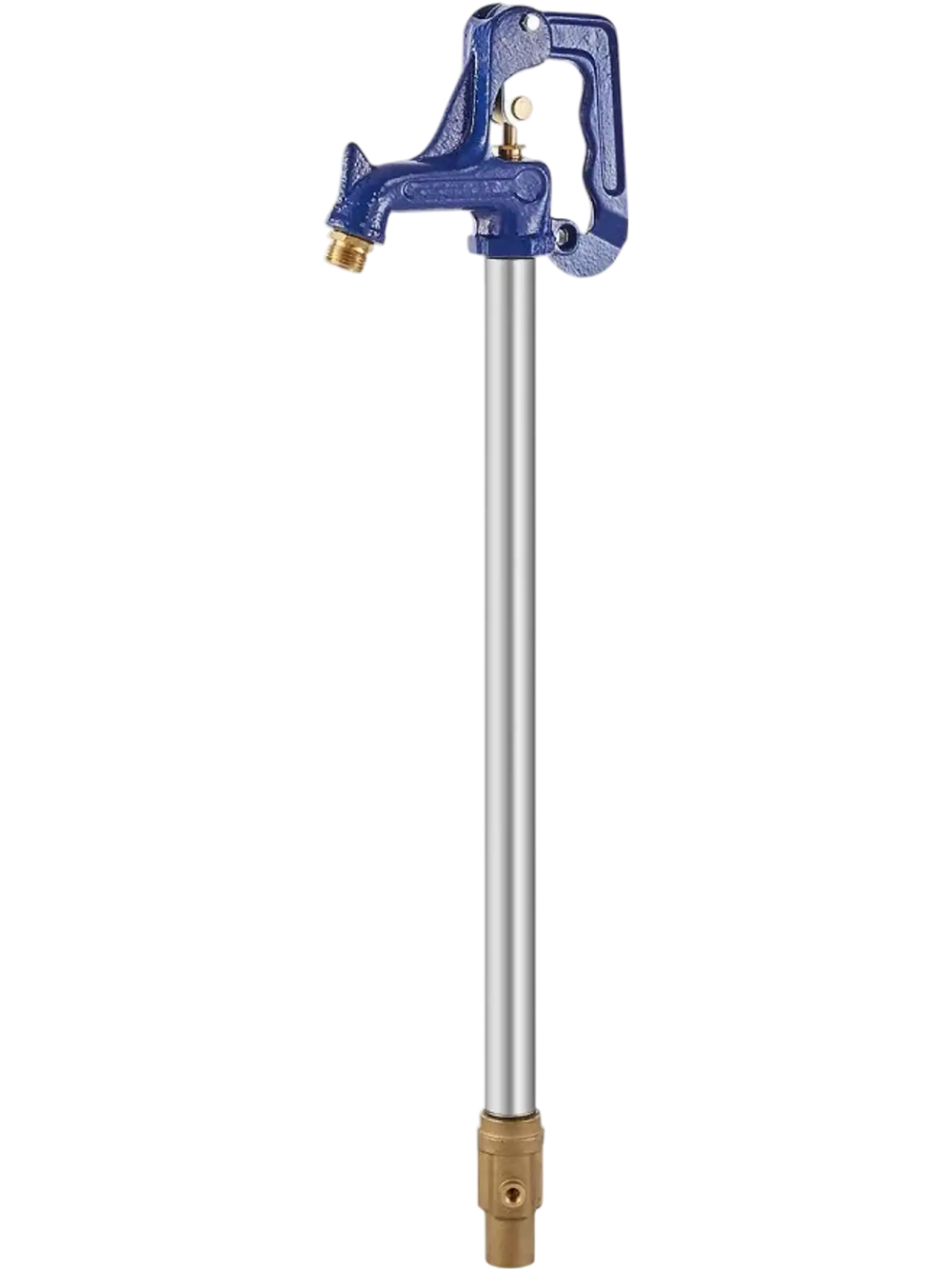 VEVOR Frost Proof Yard Hydrant, 3.25FT Freeze-Proof Outdoor Faucet with 12" Bury Dept, 3/4" NPT Pipe Connection & 3/4" NH Hose Coupling, Heavy-Duty Cast Iron Hydrant for Yard, Garden, Farm Irrigation
