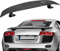 VEVOR GT Wing Car Spoiler, 46.3 inch Universal Spoiler, Compatible with most Sedans and Coupes, High Strength ABS Material, Car Rear Spoiler Wing, Racing Spoiler BGW/JDM Drift Glossy Black