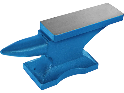 Vevor Cast Iron Anvil 24 lb Single Horn Blacksmith Forge Tool New