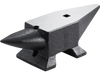 VEVOR Cast Iron Anvil, 22 Lbs/10kg Single Horn Anvil, with Large Countertop and Stable Base, High Hardness Rugged Round Horn Anvil Blacksmith, for Shaping, Bending