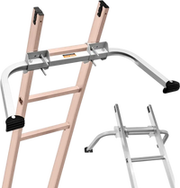 VEVOR Ladder Stabilizer, Extension Ladder Standoff, Heavy Duty Wing Span/Wall Ladder Accessories for Roof Gutter, Easy to Use & Wide Adaptability & Anti-slip Rubber Feet, 330 lbs Weight Rating