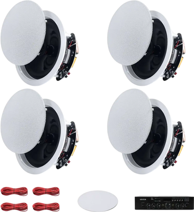 VEVOR Bluetooth Ceiling Speakers, 6.5