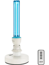 VEVOR UV Light, 25W Ultraviolet Lamp with Ozone Purifier, Portable UVC Lamp with Remote Control, UVO Light Bulb with Base and 30/60/120 Min 3-Gear Timer, for 400 sqft Living Room, Bedroom, Hotel