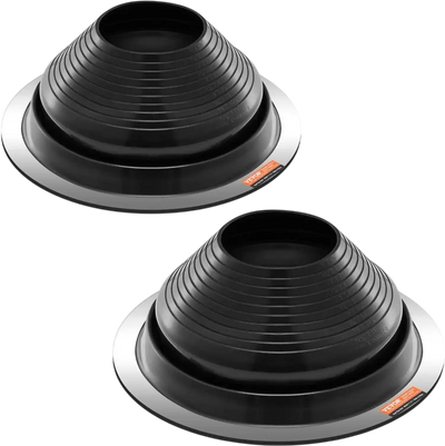 Vevor Roof Pipe Flashing Boots Flexible EDPM 6