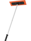 VEVOR Snow Roof Rake, 4ft Long Reach Car Roof Snow Scraper, 17.7 in Foam Blade for No Scratches, Non-Slip Handle, Lightweight Snows Removal Tool for Vehicle Garage Rooftop Leaves Debris Clearing