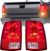 VEVOR Tail Light Assembly Compatible with 2009-2018 Dodge Ram 1500 2500 3500, 2019-2020 Dodge Ram 1500 Classic, Halogen Version Left & Right Side Taillight Rear Brake Lamps with Halogen Bulbs, 2PCS