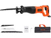 VEVOR Corded Reciprocating Saw, 120 Volt 7.5 Amp, 2800 SPM Variable Speed, 1-1/8 inch Stroke Length, Electric Reciprocating Saw with 8 Blades and Carrying Bag, for Wood, Metal, and Plastic Cutting