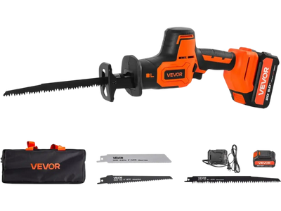 Vevor Reciprocating Saw Cordless 20V 3000 SPM Variable Speed Kit New