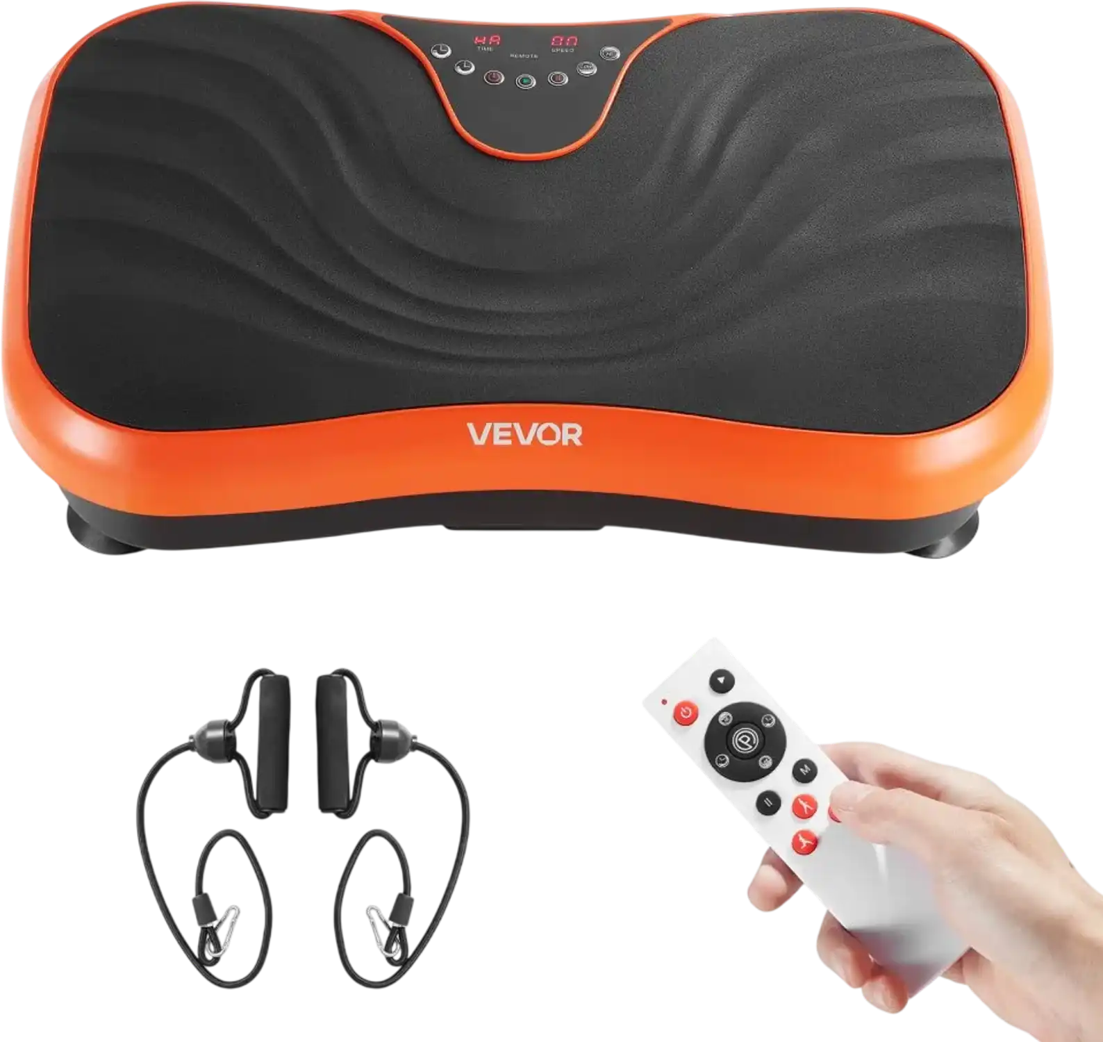 Vevor Vibration Plate Whole Body Shaker Fitness Platform Orange New