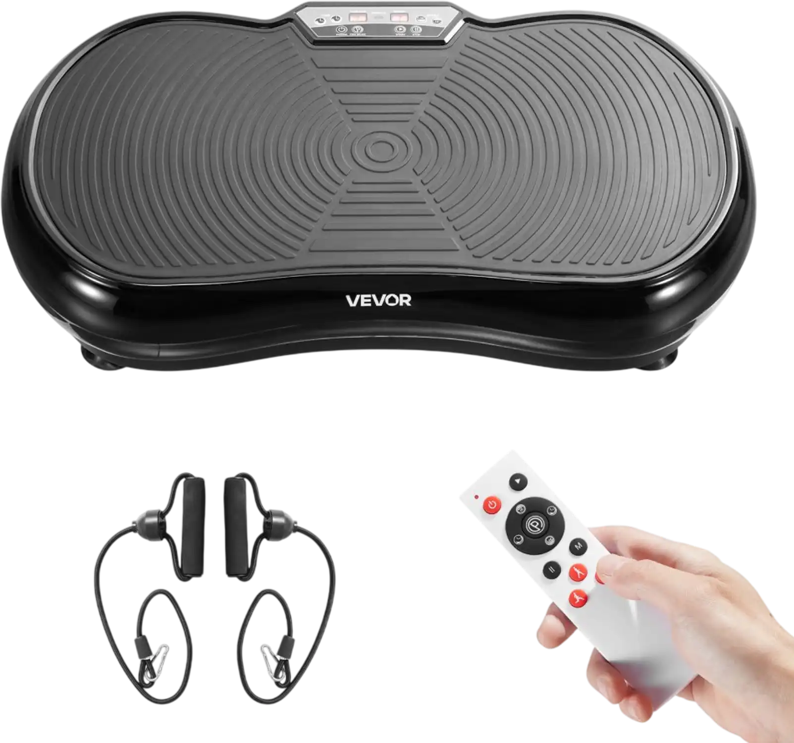 Vevor Vibration Plate Full-Body Exercise Machine Black New