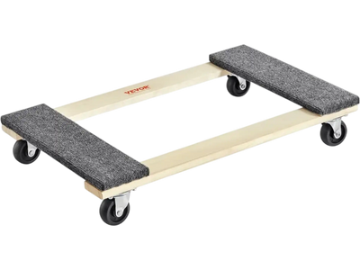 VEVOR Furniture Dolly, 1000 lbs Load Capacity, 18