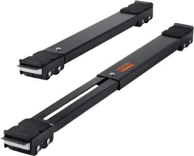 Vevor Furniture Dolly Heavy Duty Extendable Appliance Rollers 660 lbs Black New