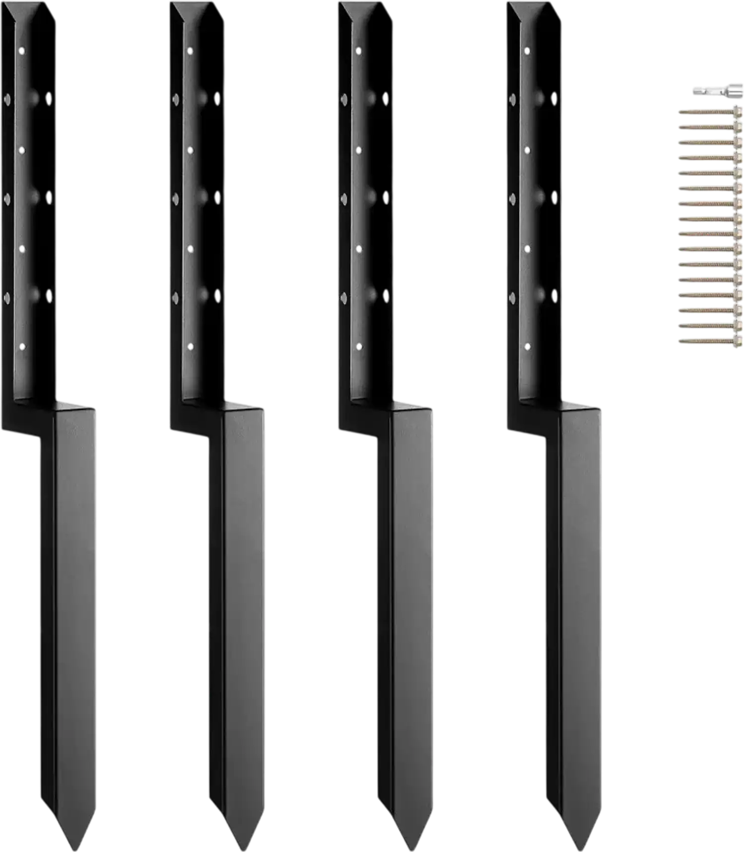 Vevor Fence Post Anchor Repair Kit 4-Pack 2