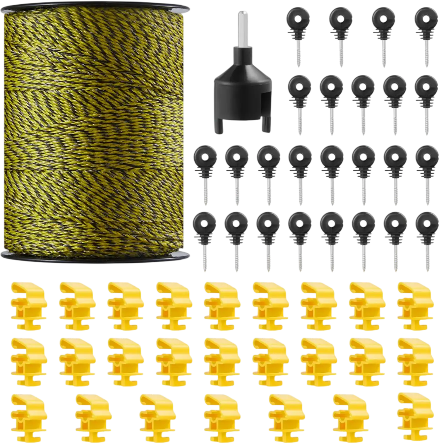 Vevor Electric Fence Wire 1640' Portable Polywire New