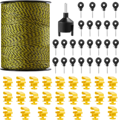 Vevor Electric Fence Wire 1640' Portable Polywire New