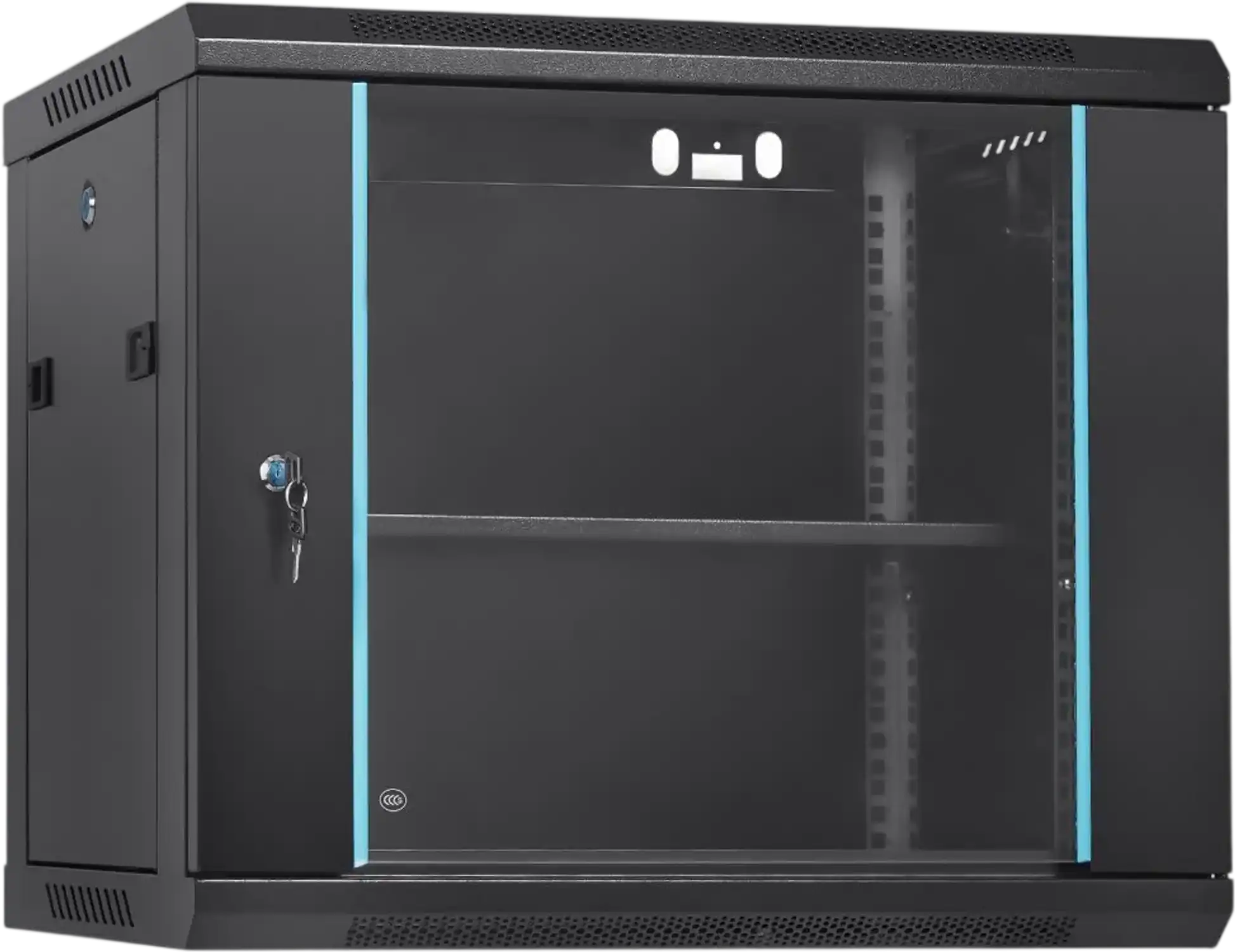 Vevor Network Server Cabinet 9U Wall-Mounted Rack Enclosure 15.5