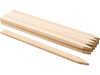 VEVOR Wooden Garden Stakes, 25 Pcs 36 x 0.5 x1.5 in Survey Grading Stakes, Garden Ground Stake with Sharp Point, Fir Wood Plant Support Stake, Sign Posts for Silt Fence Backyard Boundaries Baselines