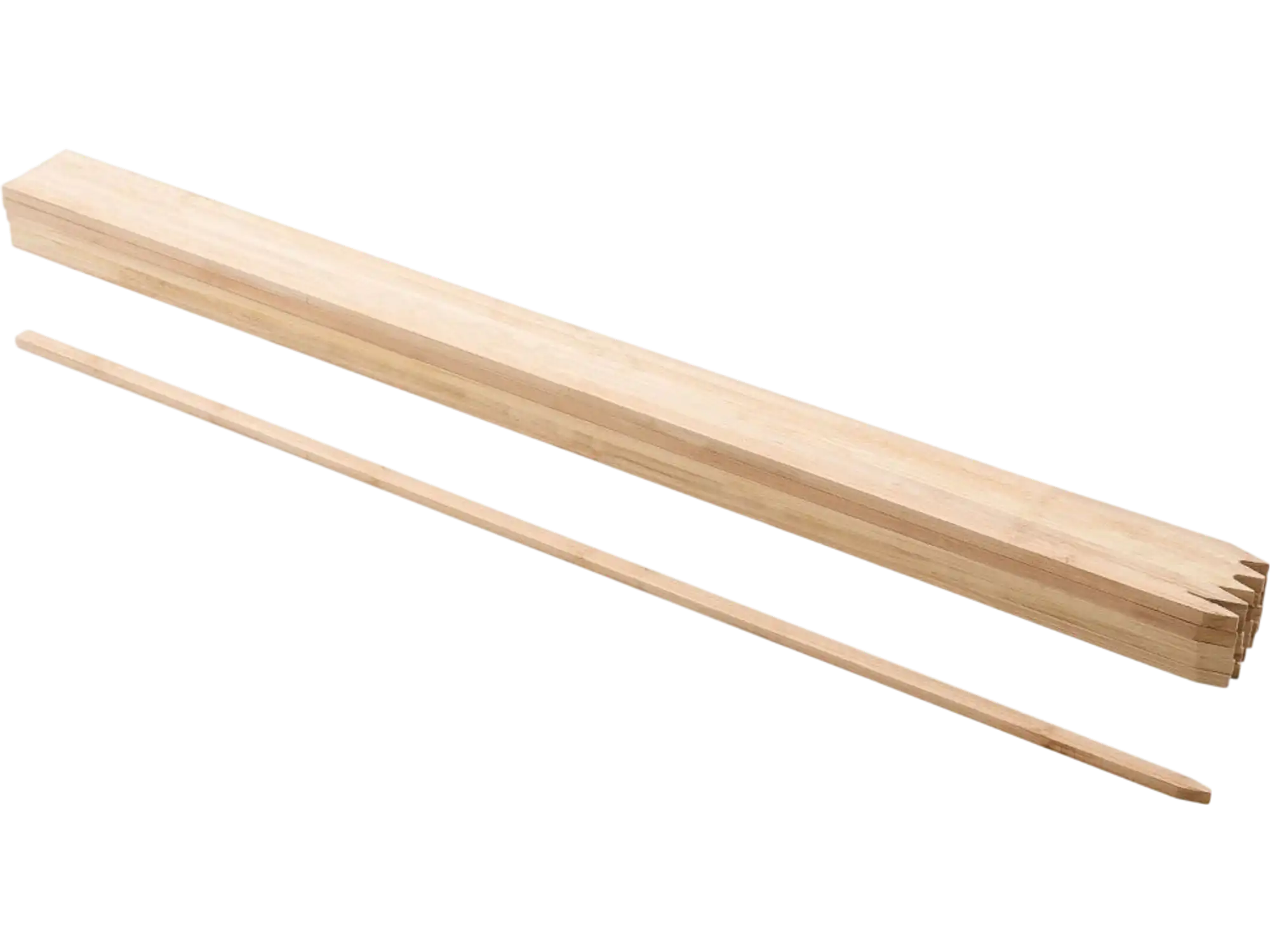 Vevor Wooden Garden Stakes 25-Piece 48