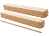 VEVOR Wooden Garden Stakes, 50 Pcs 36x0.75x0.75 in Survey Grading Stakes, Garden Ground Stake with Sharp Point, Fir Wood Plant Support Stake, Sign Posts for Silt Fence Backyard Boundaries Baselines