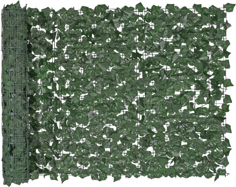 VEVOR Ivy Privacy Fence, 39 x 98 in Artificial Green Wall Screen, Greenery Ivy Fence with Strengthened Joint, Faux Hedges Vine Leaf Decoration for Outdoor Garden, Yard, Balcony, Patio Decor