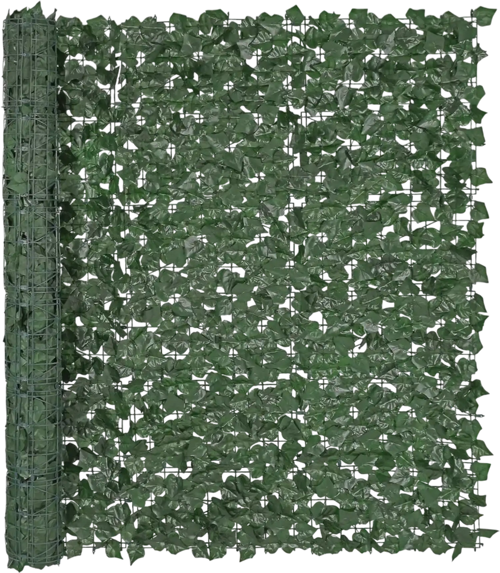VEVOR Ivy Privacy Fence, 59 x 98 in Artificial Green Wall Screen, Greenery Ivy Fence with Strengthened Joint, Faux Hedges Vine Leaf Decoration for Outdoor Garden, Yard, Balcony, Patio Decor
