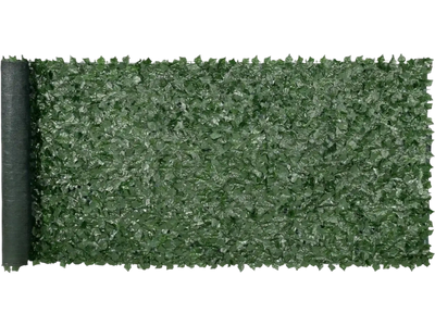 VEVOR Ivy Privacy Fence, 59 x 158in Artificial Green Wall Screen, Greenery Ivy Fence w/ Mesh Cloth Backing and Strengthened Joint, Faux Hedges Vine Leaf Decoration for Outdoor Garden, Yard, Balcony