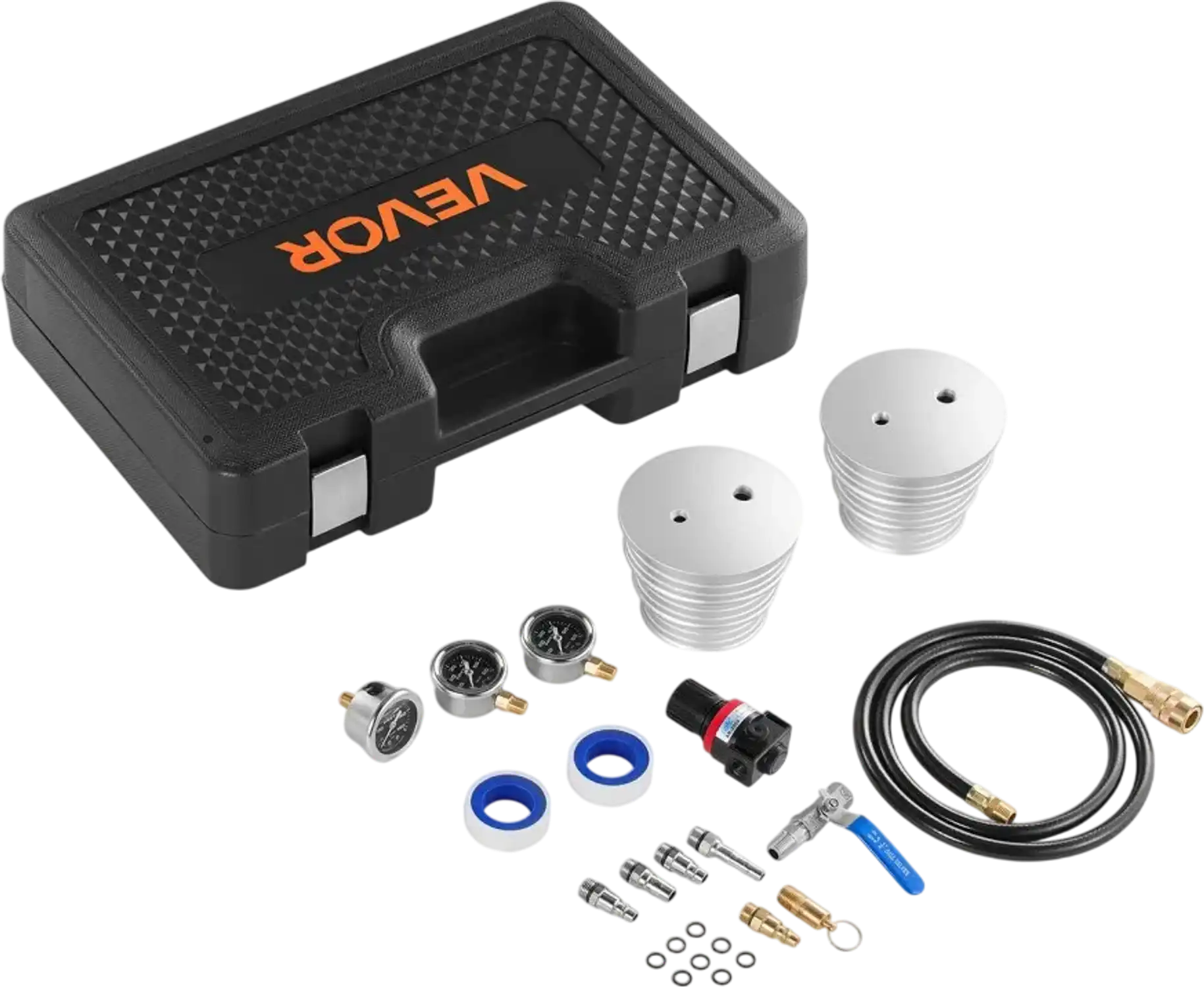 Vevor Turbocharged Pipe Leak Tester Kit for Diesel Trucks & SUVs New