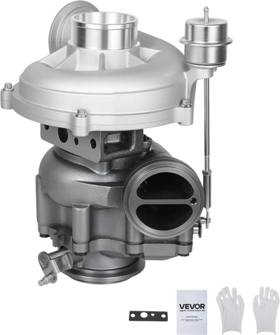 Vevor Turbocharger Kit Complete Turbo Turbocharger with Wastegate Actuator for Ford V8 7.3L Excursion F-250 F-350 F-450 F-550 Super Duty New
