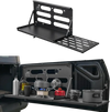 VEVOR Tailgate Table for Jeep Wrangler JL 2019 - Present , Carbon Steel Foldable Molle Panel Drop Down Table, Rear Door Cargo Storage Rack Shelf Luggage Holder Carrier Camping Accessories