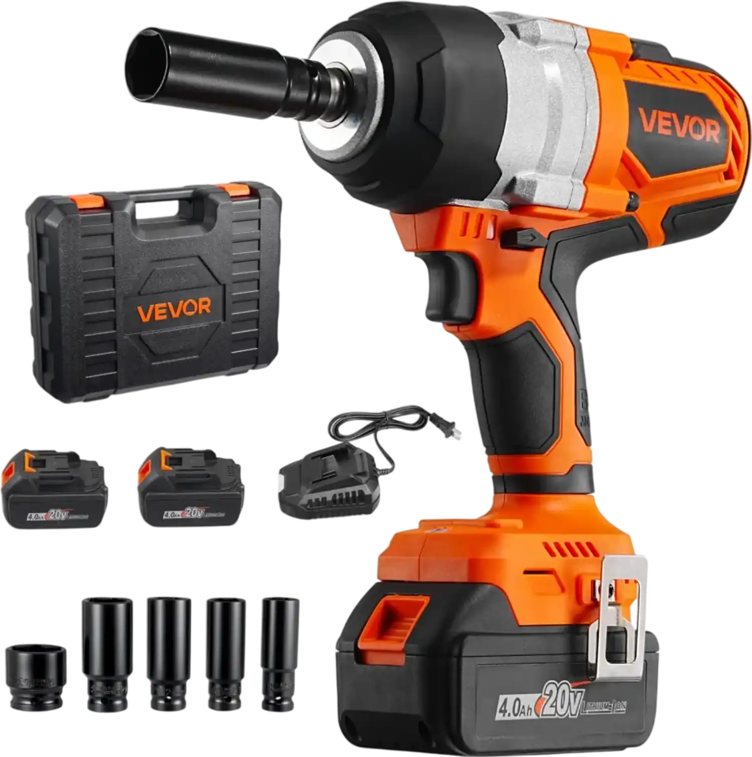 Vevor Impact Wrench Cordless 1/2