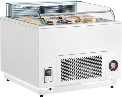 Vevor Open Air Merchandiser 3.1 cu. ft. Commercial Refrigerator Display Cooler New