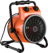 VEVOR Greenhouse Heater, 1500W Electric Space Heater with Fan & High Heat Modes, IPX4 Protection, 25° Adjustable Angle, Overheat Protection, for Grow Tent, Small Greenhouse, Flower Room, Home Office