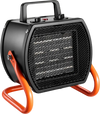 VEVOR Greenhouse Heater, 1500W Electric PTC Space Heater with Fan, Low & High Heat Modes, 40° Adjustable Angle, Overheat Protection, Portable for Grow Tent, Small Greenhouse, Flower Room, Home Office