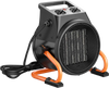 VEVOR Greenhouse Heater, 1500W Electric PTC Space Heater with Fan, Low & High Heat Modes, 15° Adjustable Angle, Overheat Protection, Portable for Grow Tent, Small Greenhouse, Flower Room, Home Office