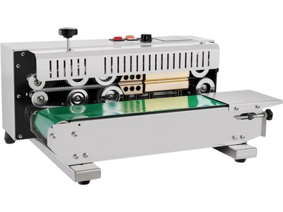 Vevor Continuous Band Sealer Horizontal Bag Sealing Machine Stainless Steel New