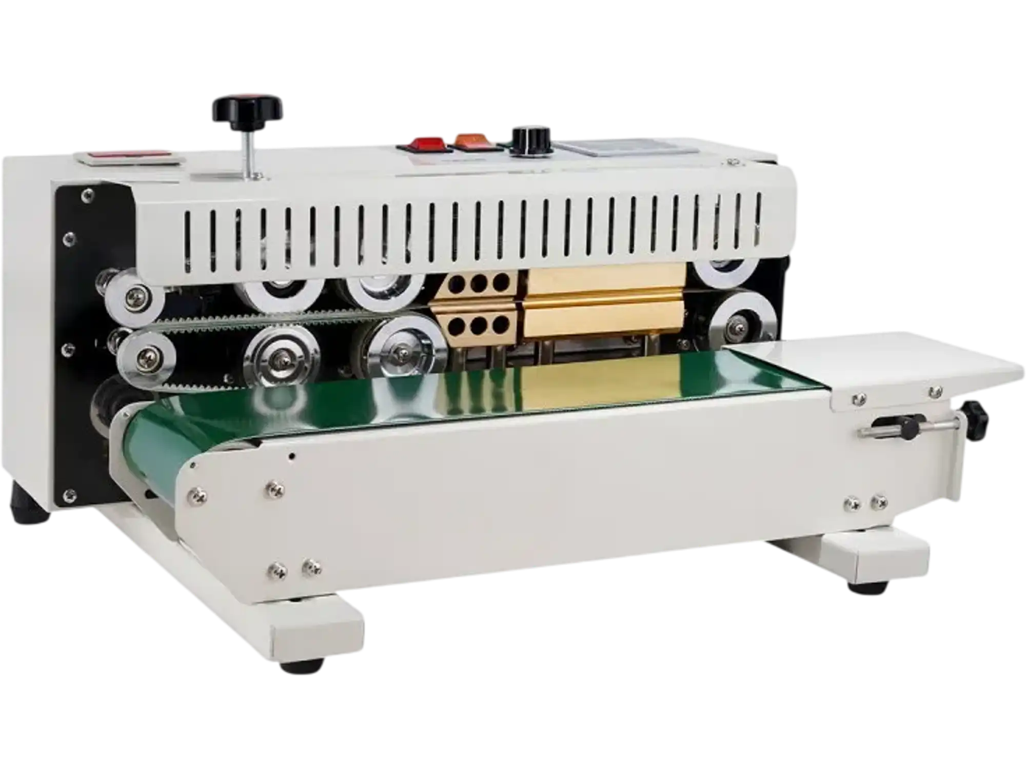 Vevor Bag Sealer Continuous Band Sealing Machine with Digital Temperature Control New