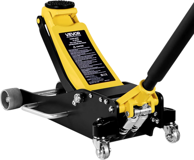 Vevor Low Profile Floor Jack 2.5 Ton 3.74-18.7 in. Lift Range with Dual Pistons Quick Lift Pump New