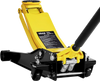 VEVOR Low Profile Floor Jack, 2 Ton (4400 lbs) Capacity, Steel Racing Floor Jack with Dual Pistons Quick Lift Pump, Hydraulic Trolley Car Lift for Sports Cars, Sedans, Lifting Range 2.95-19.9 Inches