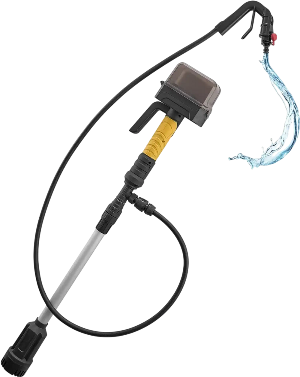 VEVOR Cordless Stick Water Transfer Pump, 528GPH, Portable Sump Pump with NPT3/4" Garden Hose, Compatible with Dewalt 20V MAX Battery (No Battery), Electric Utility Stick Pump for Pool, Garden, Pond