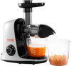 VEVOR Slow Masticating Juicer, Cold Press Juicer Machine with Reverse Function, Quiet Motor Slow Juicer, Juice Extractor Maker Easy to Clean with Brush, for High Nutrient Fruits Vegetables