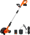 VEVOR Lawn Edger, 8.8-inch Blade Length, Battery Powered Cordless Edger Lawn Tool, with 3-Position Blade Depth, 4000 mAh Battery and Charger Included, for Lawns, Driveways, Yards, and Sidewalk Edges