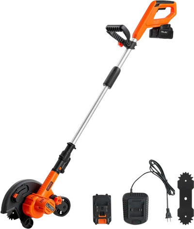 Vevor Lawn Edger Cordless Battery Powered 8.8