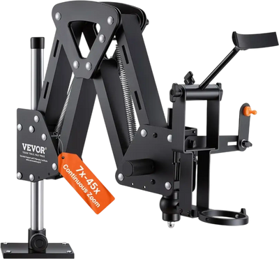 Vevor Microscope Stand Micro Inlaid Mirror Spring Jewelry Bracket with 360° Arm New