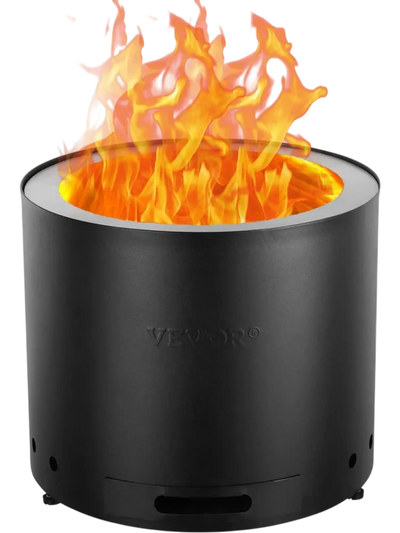 Vevor Fire Pit Smokeless Wood Burning Bonfire 15