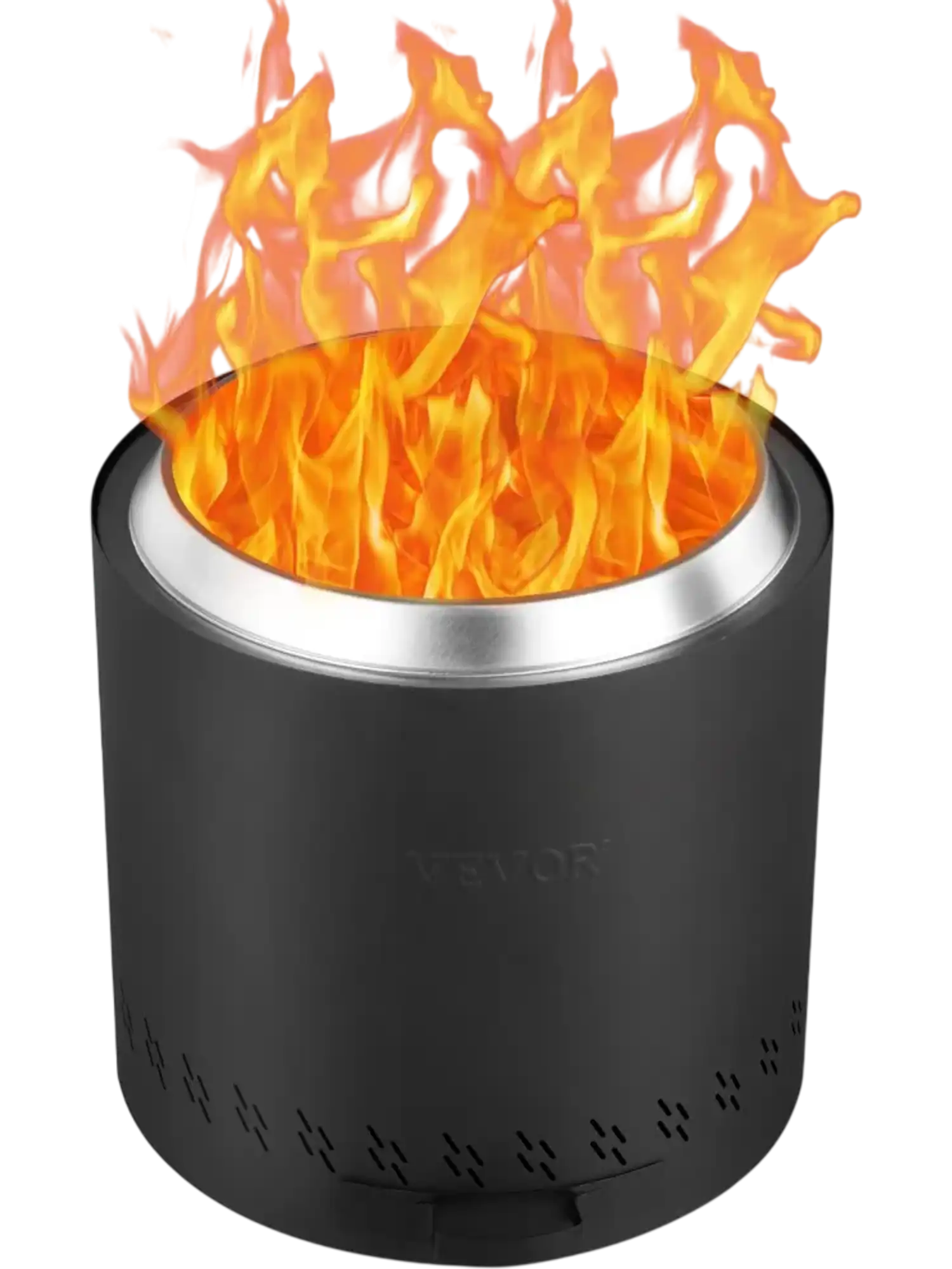 Vevor Fire Pit Smokeless Wood-Burning Bonfire Stove 15.8