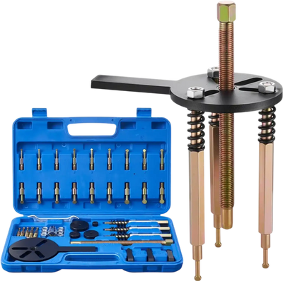 VEVOR 36-in-1 Bearing Puller Set, 36 PCS 3-Jaw Hook Puller for Internal External Bearings and Bearing Without Inner Shaft, Multifunctional Bearing Removal Tool with Heavy Duty Portable Storage Case