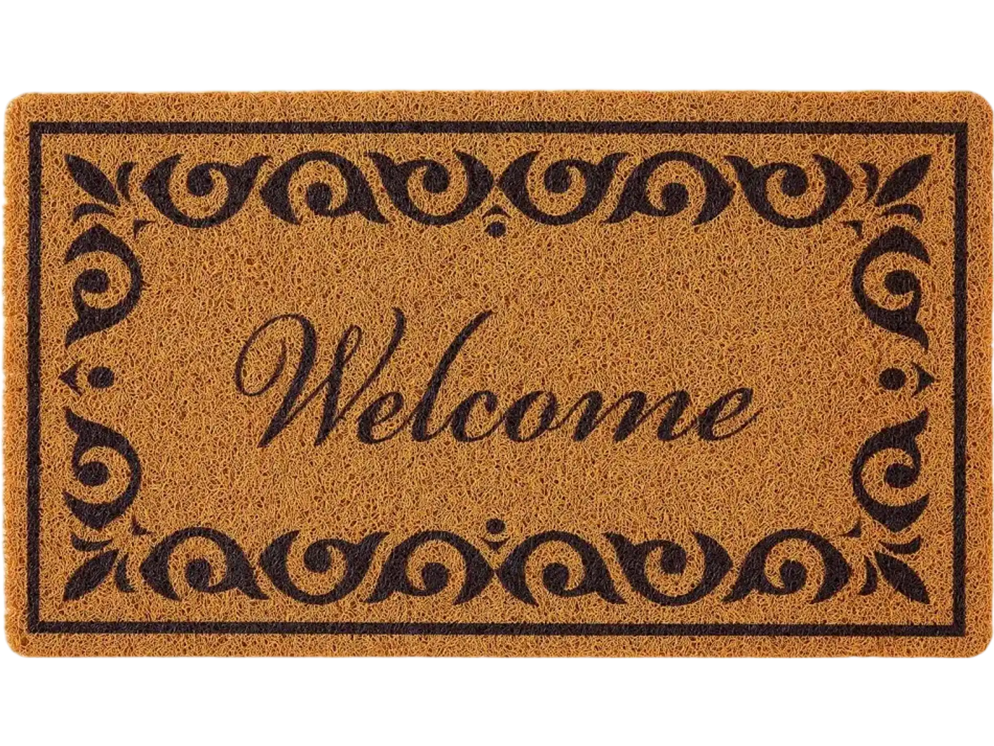 Vevor Door Mat Faux Coir Welcome Outdoor Entrance Doormat 29.5