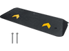 VEVOR Upgraded Rubber Threshold Ramp, 1.5" Rise Wheelchair Ramp Doorway, Natural Curb Ramp Rated 33069 lbs Load Capacity, Non-Slip Textured Surface Rubber Curb Ramp for Wheelchair and Scooter