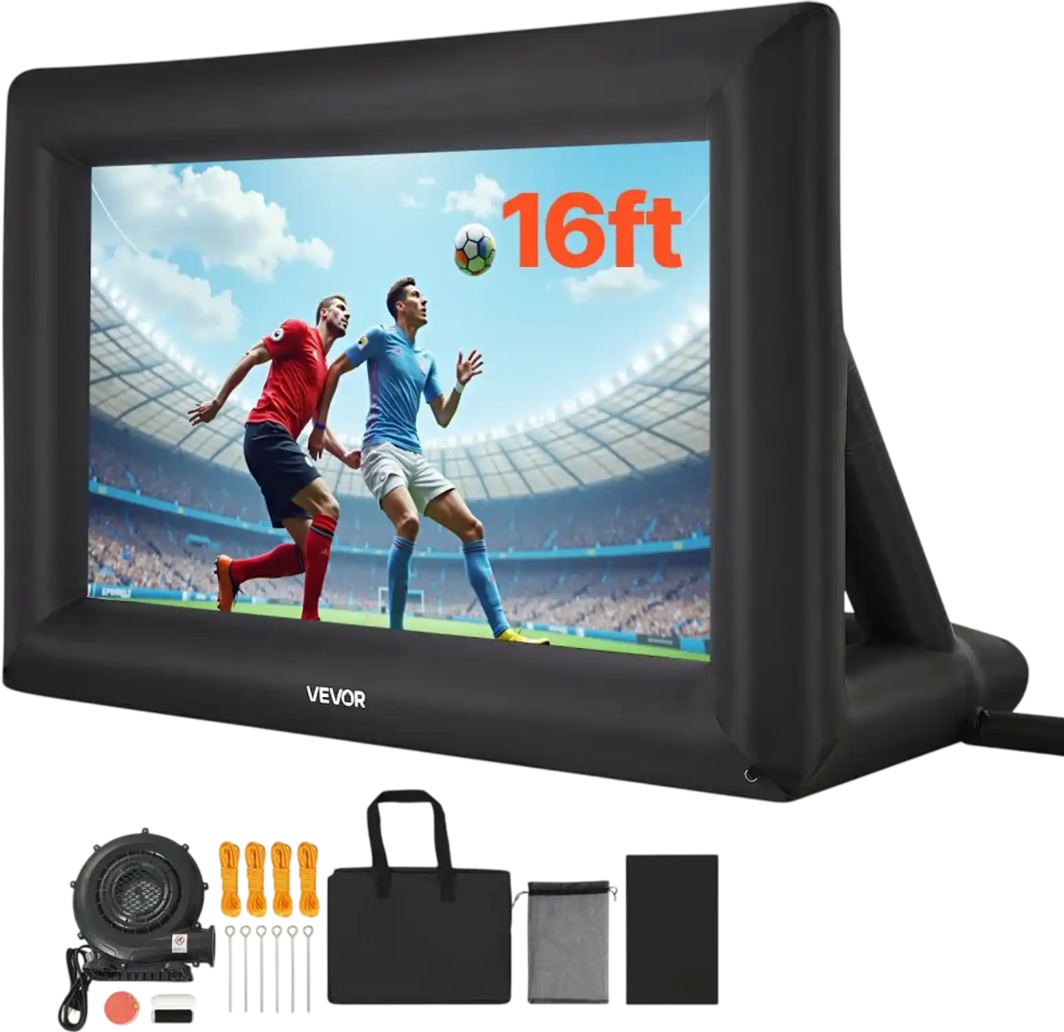 Vevor Projector Screen 16' Inflatable Outdoor Movie Screen New