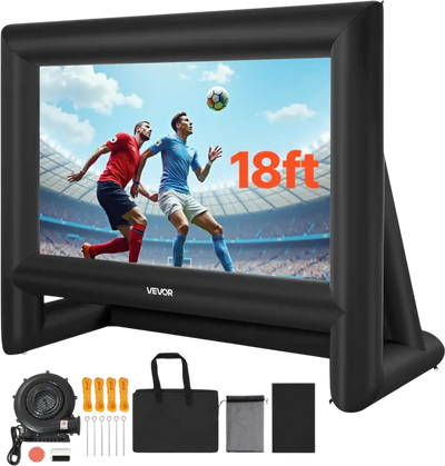 Vevor Inflatable Movie Screen 18' Outdoor Projection Screen New